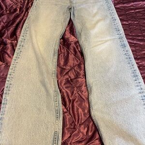 Zara Light Blue Flare Jeans